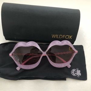 Wildfox Lip Service Sunglass in Pink